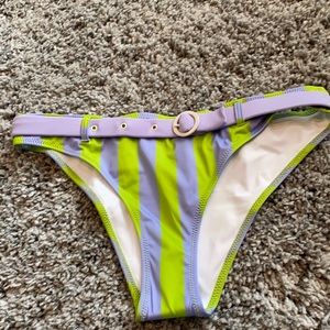 Solid &Striped Bikini Bottom